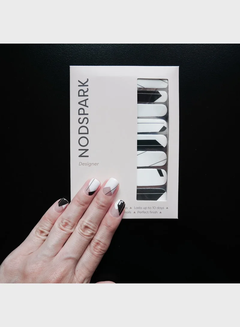NODSPARK Nail Art Wrap - Black Swan