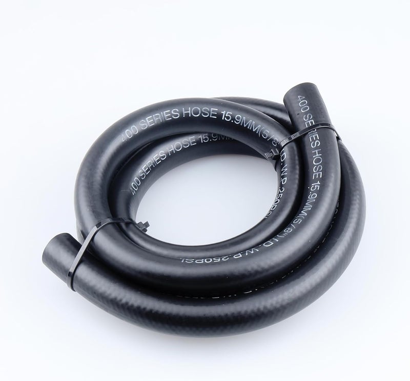 AC PERFORMANCE خط وقود مرن 5/8" ID NBR متوافق مع نظام الوقود، E85، E10، الزيوت، الإيثانول، مواد التشحيم والسوائل المبردة، 10 أقدام، أسود - Image 4