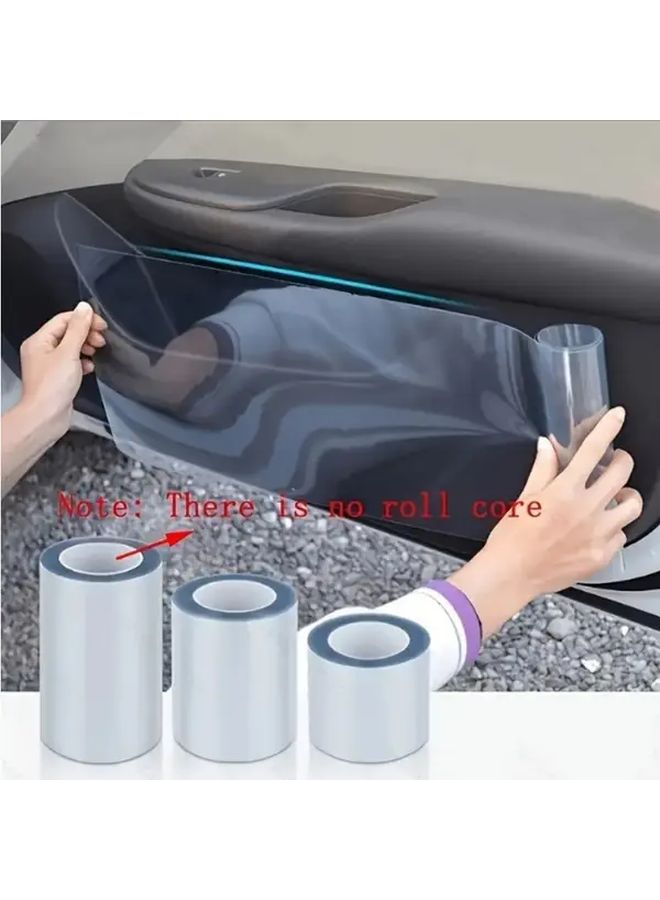 Transparent Rhino Skin Car Protective Film 39 37 Inch Scratch Resistant Self Adhesive - Image 3