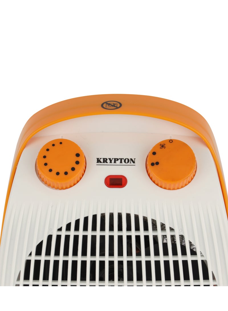 KRYPTON Fan Heater High Performance Fan With 3 Modes And Adjustable Thermostat Instant Heating 2000 W KNFH6442 Multicolour - Image 3