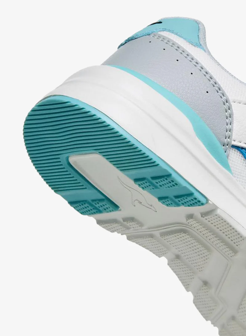 kangaROOS White Boys Hook and Loop Sports Shoes for Men | Best Price UAE