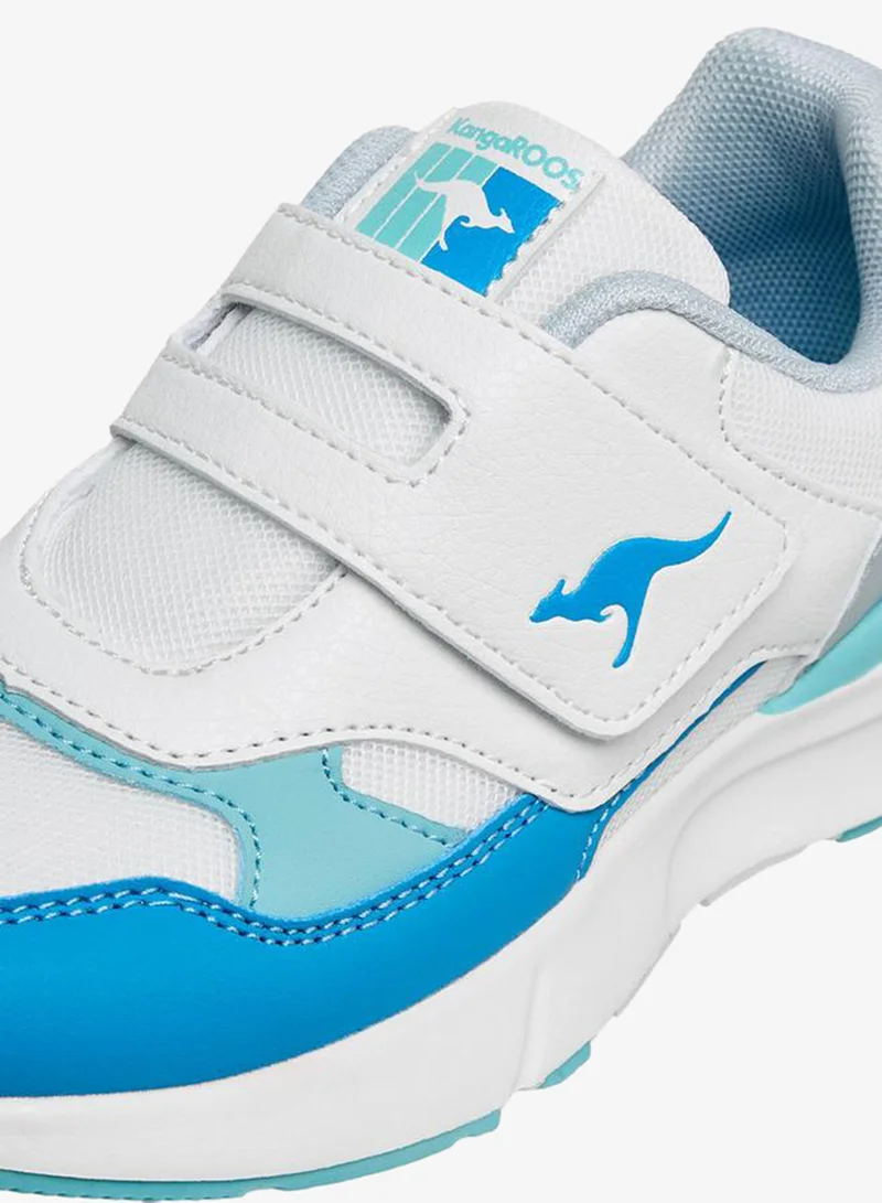 kangaROOS White Boys Hook and Loop Sports Shoes for Men | Best Price UAE
