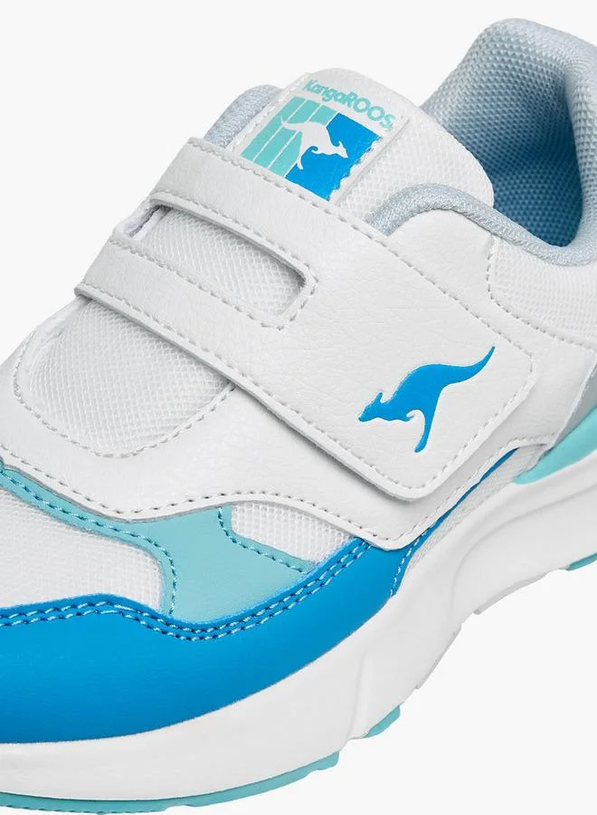 Kangaroos White Boys Hook And Loop School Sports Shoes for Men | Best Price UAE