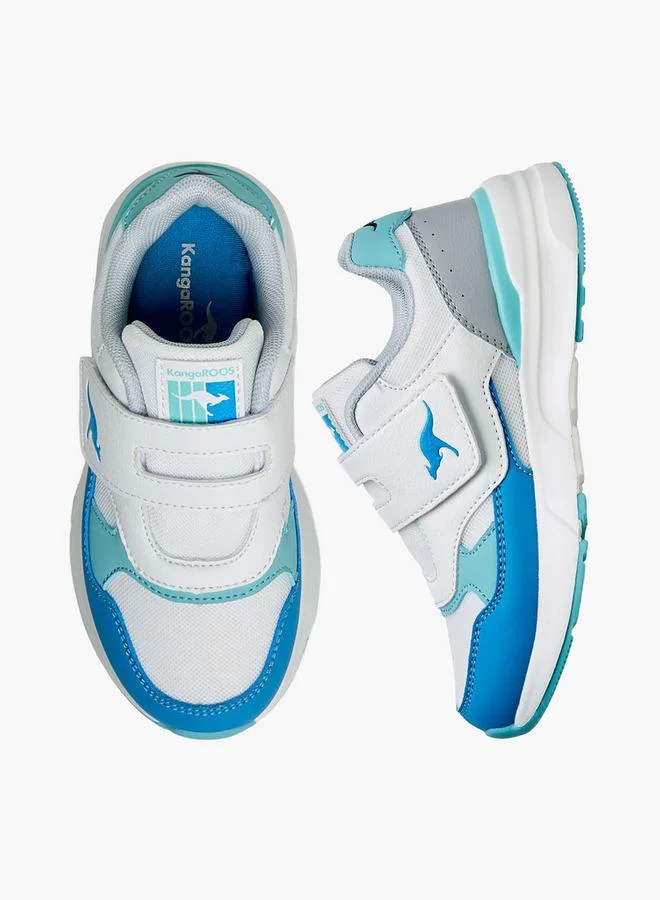Kangaroos Boys Hook And Loop School Sports Shoes
