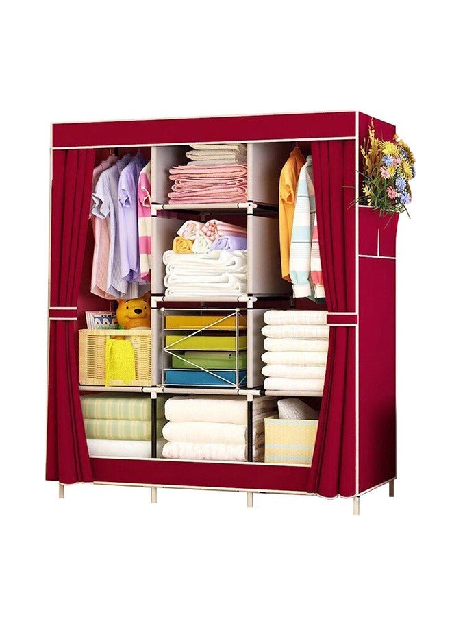 بلومنغ تايم المحمولة خزانة منظم المارون - Image 1