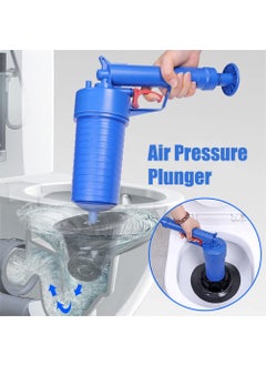 JTZXJJX Air Drain Blaster Toilet Plunger Sewer Dredge Tool for Unclogging Toilet Floor Drain Sink Bathtub  - Image 2