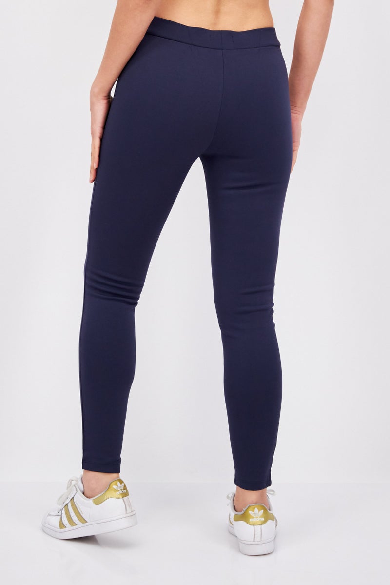 Red Tape ليجنز نسائية بقصة عادية بلون سادة، كحلي - Image 2