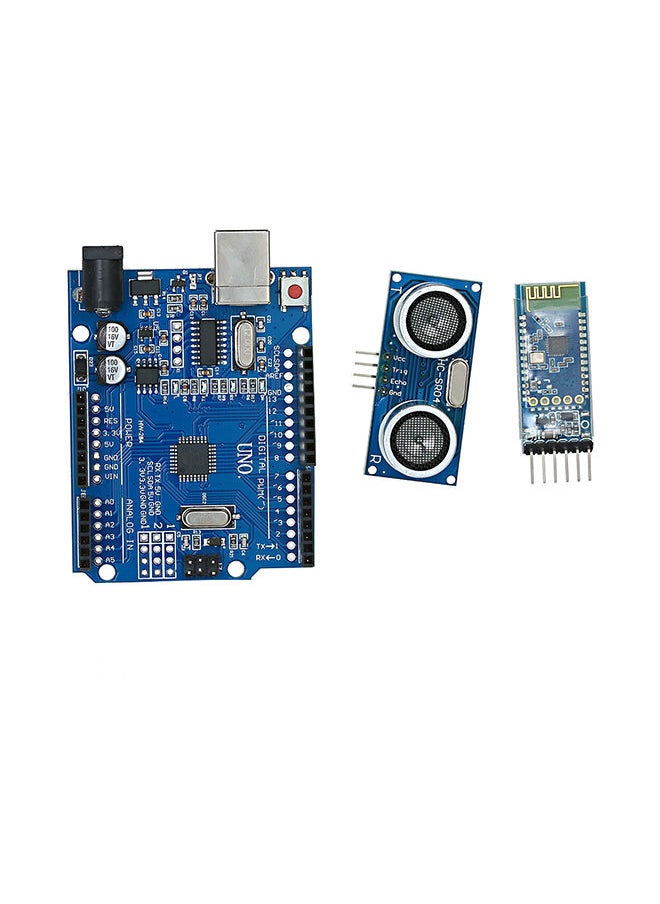 NIBEMINENT - Arduino 15UNO R3 BT Android Project Microcontroller Kit Multicolour 19.5x4.5x9centimeter - Image 1