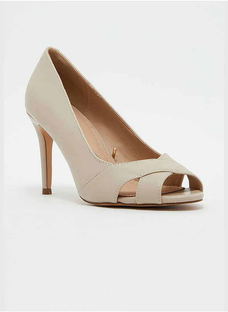 CCC Peep toe heel pump