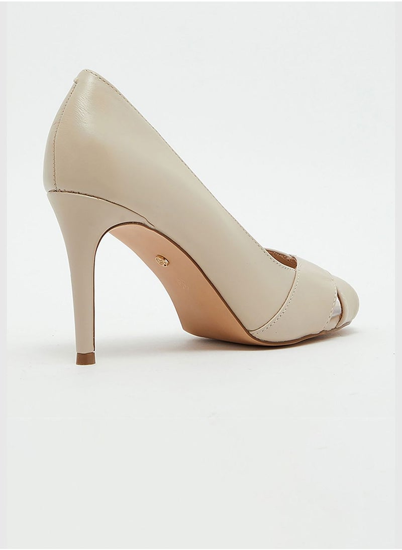 CCC Peep toe heel pump  - Image 3