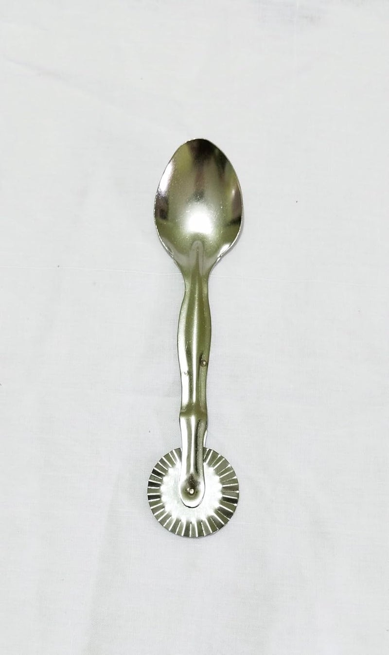 GS KITCHENWARE أداة قطع كارانجي من الفولاذ GS مع ملعقة قطع 2 في 1 عبوة من 2 - Image 3