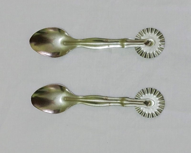 GS KITCHENWARE أداة قطع كارانجي من الفولاذ GS مع ملعقة قطع 2 في 1 عبوة من 2 - Image 2