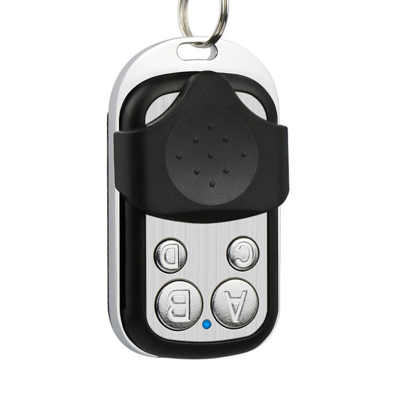 433MHz Copy Remote Controller Metal Clone Remotes 4 Buttons Cloning Key Fob Garage Duplicator Remote Control Key Fob with Cover Protection - Image 5