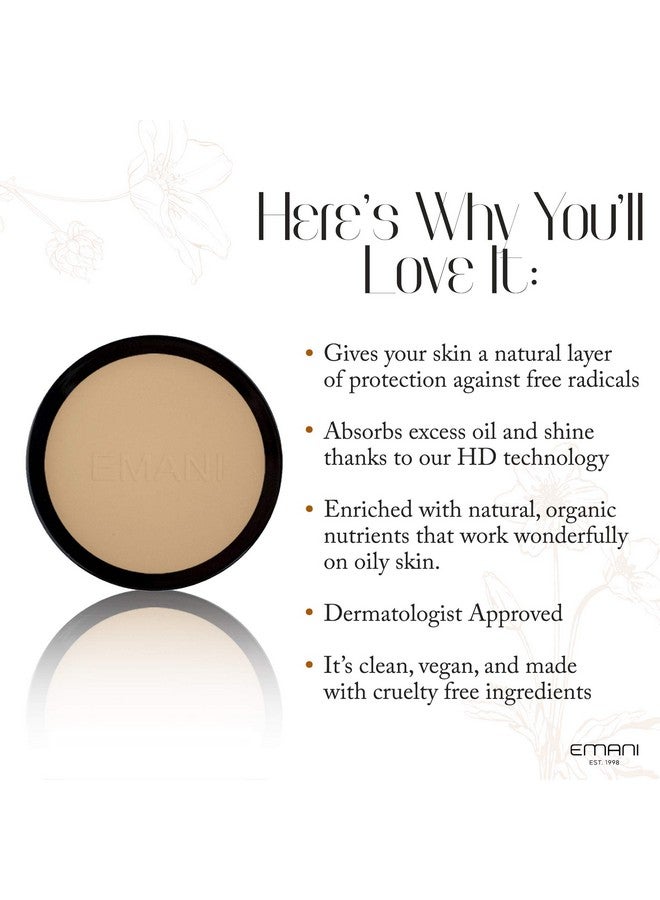 Emani Vegan Cosmetics Flawless Matte Foundation 1001 Nude Beige 0.42 Ounce - Image 2