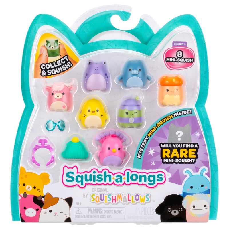 Squish-a-longs Mini-Squish 8-Pack (Wave 3, Style 2) - Image 1