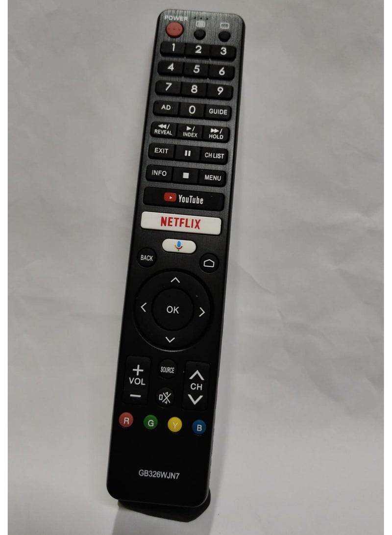 Remote control for Sharp Smart TV / black - Image 3