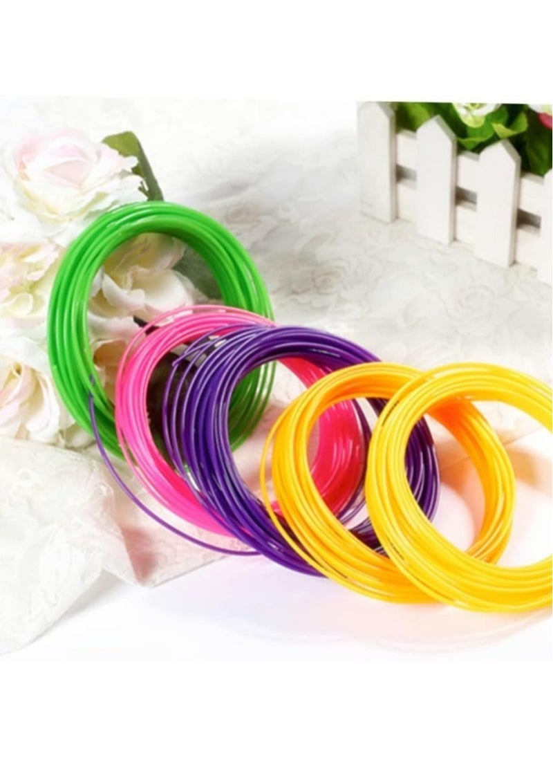 ELTRAZONE 3D Printing Pen Multicolour with LCD Display – Compatible with 1.75mm PLA & ABS Filament – USB Powered Creative Drawing Tool for Kids & Adults – Safe, Easy to Use – Perfect Gift for Kids, Students, and Hobbyists - Image 3