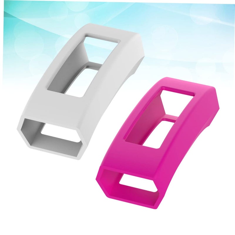 Extra Thick Sturdy Silicone Watch Case Cover Scratch Proof Protective Shell Frame 2 Pack - Image 3