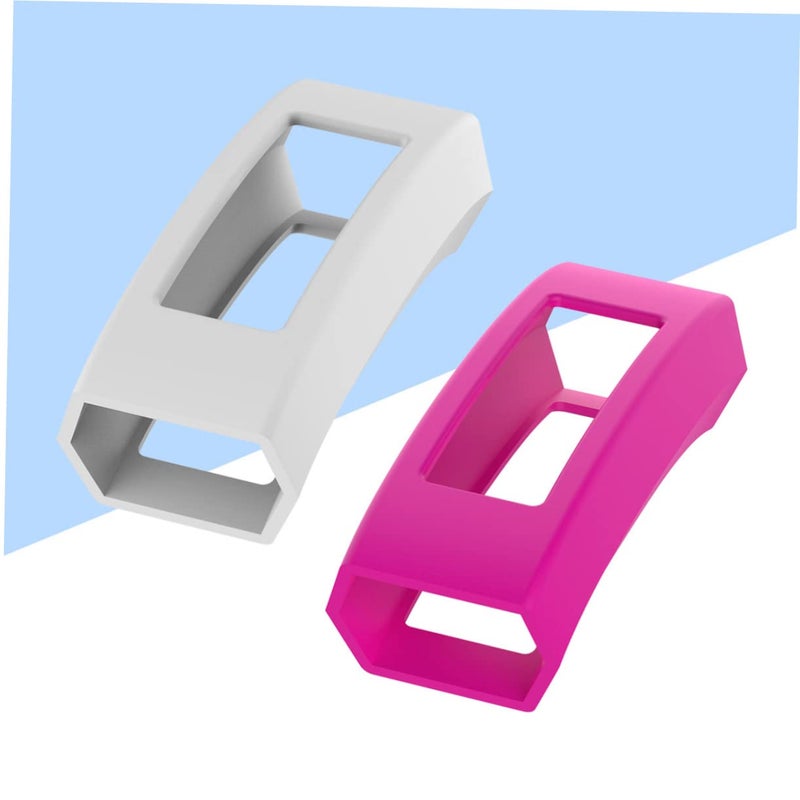 Extra Thick Sturdy Silicone Watch Case Cover Scratch Proof Protective Shell Frame 2 Pack - Image 5