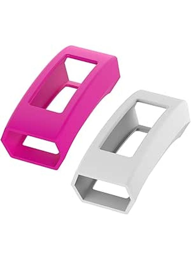 Extra Thick Sturdy Silicone Watch Case Cover Scratch Proof Protective Shell Frame 2 Pack - Image 1