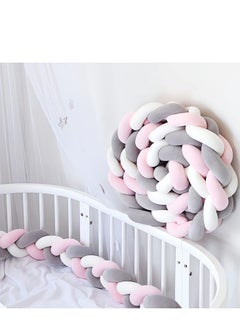 MIXDE 3M Baby Hand Woven Crib Bumper  - Image 1