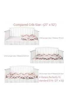 MIXDE 3M Baby Hand Woven Crib Bumper  - Image 4