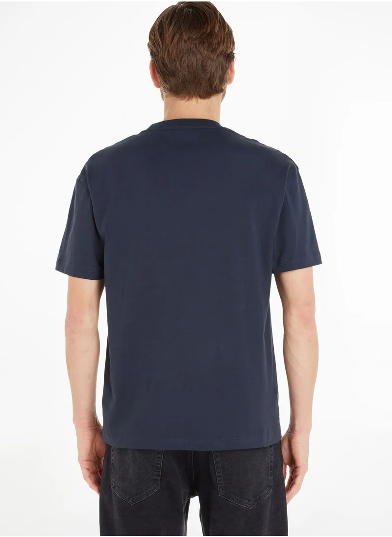 CALVIN KLEIN Logo Crew Neck T-Shirt