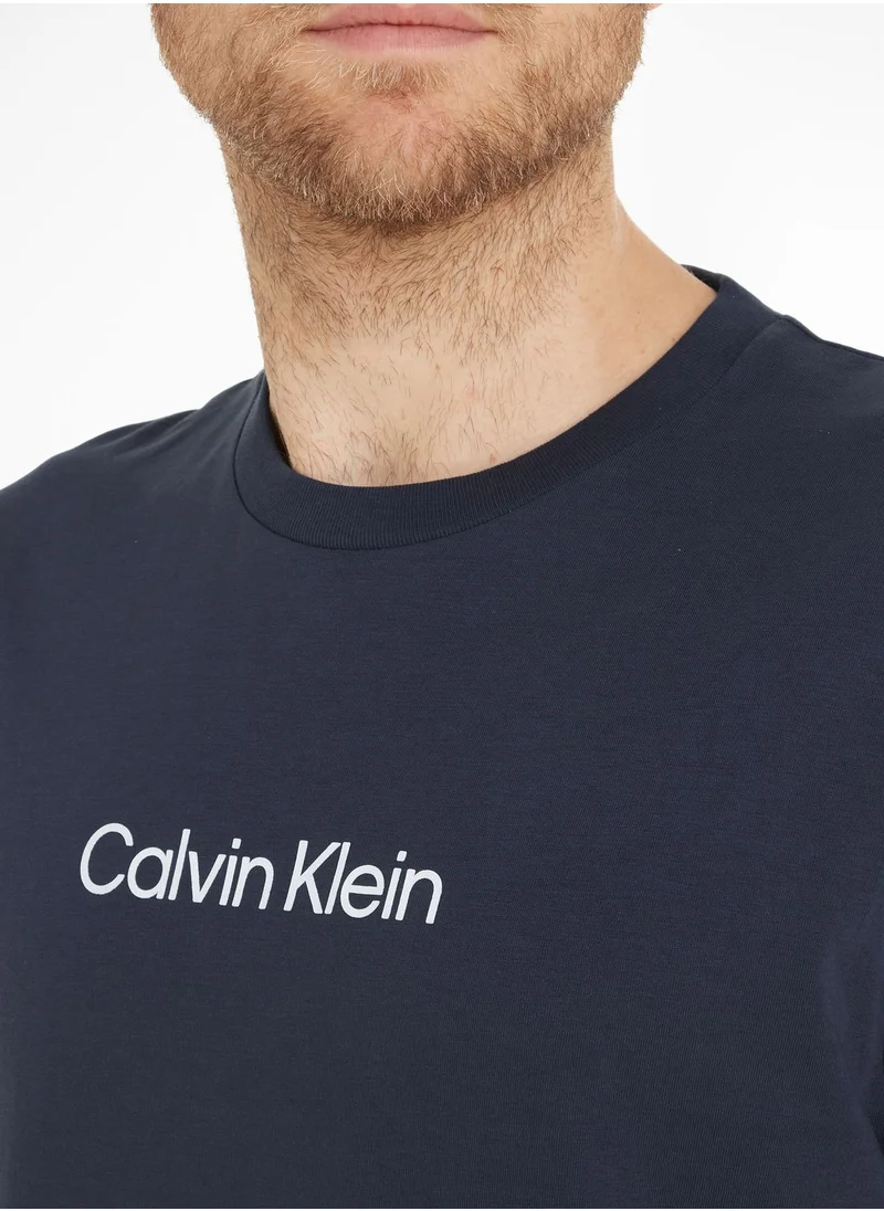 CALVIN KLEIN Logo Crew Neck T-Shirt