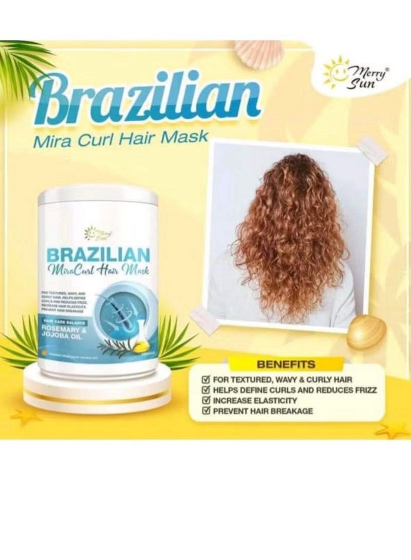 merry sun Brazilian MiraCurl Hair Mask - Image 2