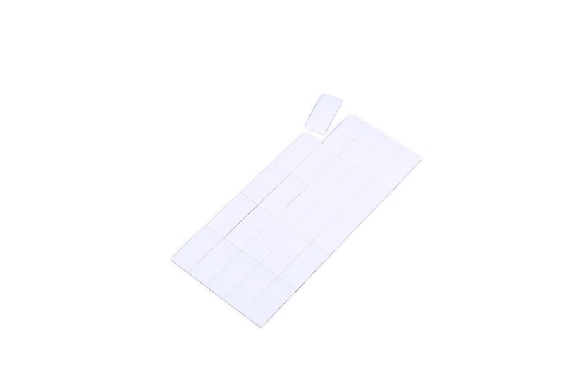 MasterVision شرائط شريط المسح الجاف المغناطيسي من ماستر فيجن، 7/8 × 2 بوصة، أبيض، 25 قطعة - Image 5