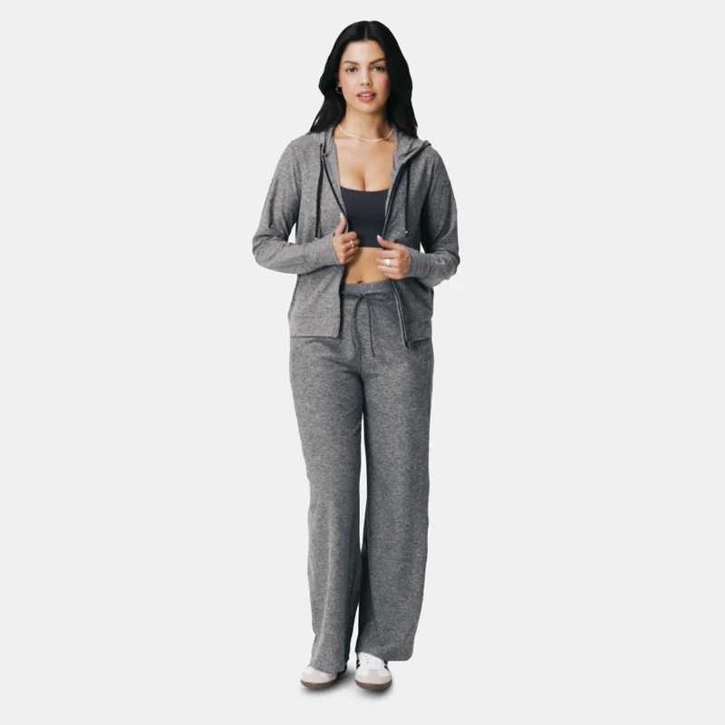 Fabletics Black Women's Cloud Jersey Hoodie for Women | Best Price UAE