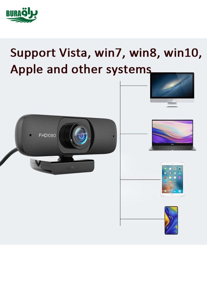 Super Clear Version 1080P C60 Webcast Webcam High-Definition Computer Camera With Microphone, Cable Length: 2.5m