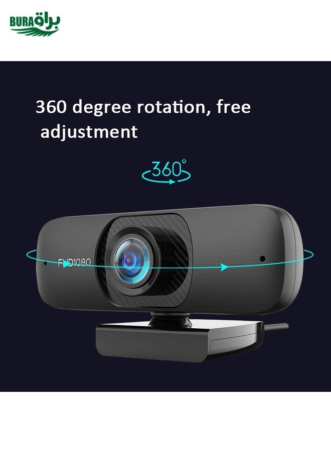Super Clear Version 1080P C60 Webcast Webcam High-Definition Computer Camera With Microphone, Cable Length: 2.5m