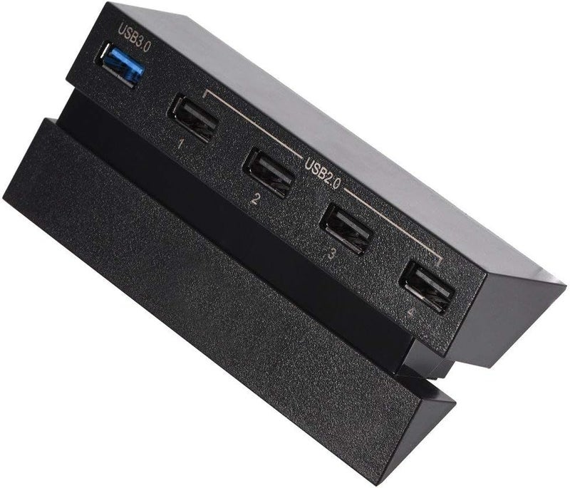 MWS-ForCamping USB Hub 5-Port Portable Wear-Resisting Compatible with PS4 Game Console - Image 2
