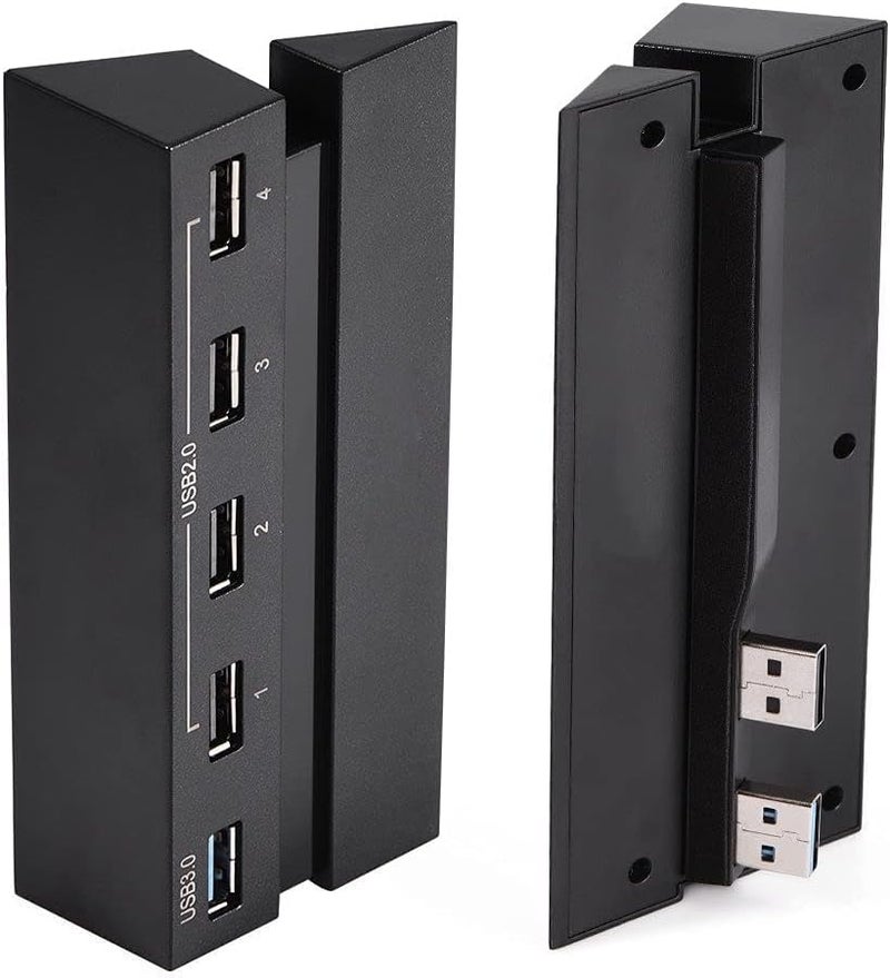 MWS-ForCamping USB Hub 5-Port Portable Wear-Resisting Compatible with PS4 Game Console - Image 3