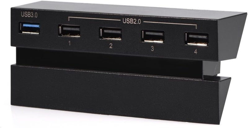 MWS-ForCamping USB Hub 5-Port Portable Wear-Resisting Compatible with PS4 Game Console - Image 1
