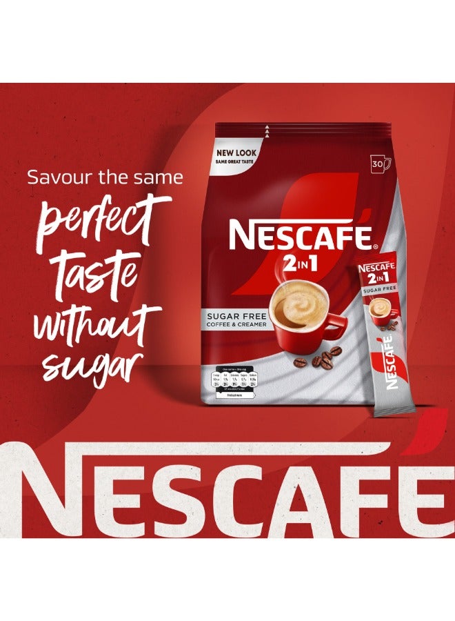 Nescafe 2 In 1 Coffee 30 sachets (11.7g) 11.7grams Pack of 30 - Image 2