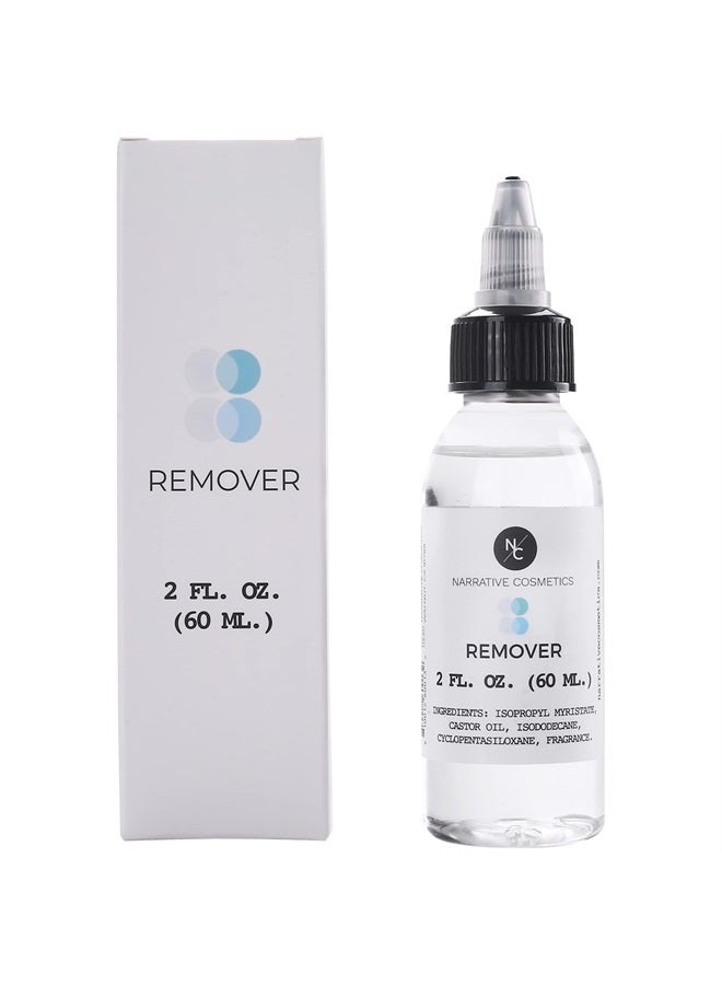 Narrative Cosmetics Alcohol Free Makeup Remover for Alcohol Activated Makeup - Perfect for Special FX, Theater, Film, and Halloween - 2 Fl Oz (60ml) - Image 2