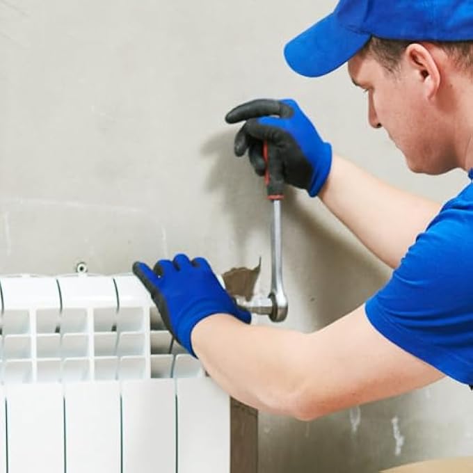 STEP WRENCH, 1/2 INCH SQUARE RADIATOR KEY RADIATOR SPUD, RADIATOR STEP WRENCH PLUMBING, FOR 10-21 MM HOUSEHOLD RADIATORS - Image 3