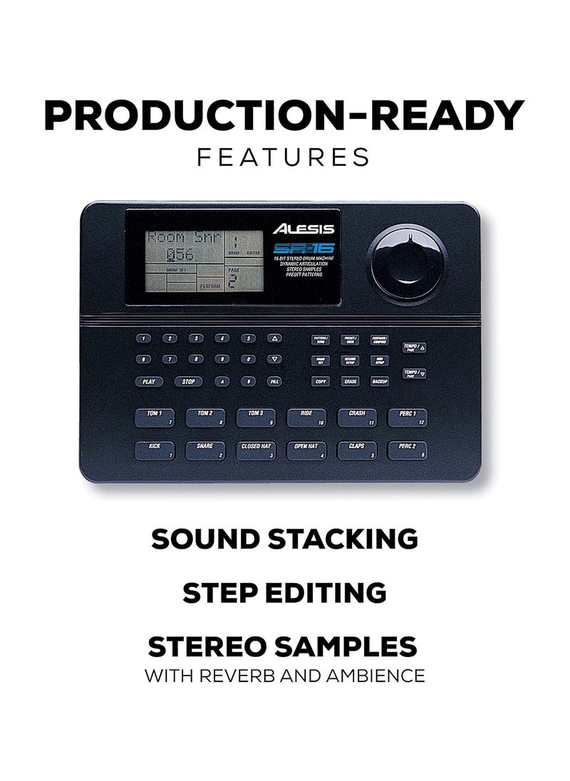 Alesis Alesis SR 16 Studio Grade Standalone Classic Drum  - Image 4