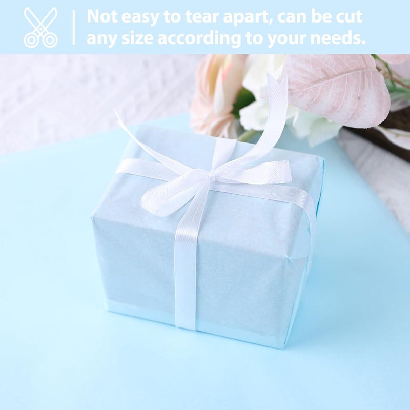 Koogel 330 Sheets Tissue Paper Bulk, 14 x 10 Inch Sky Blue Gift Wrapping Tissue Paper for Wedding Birthday DIY Crafts Art Project - Image 5