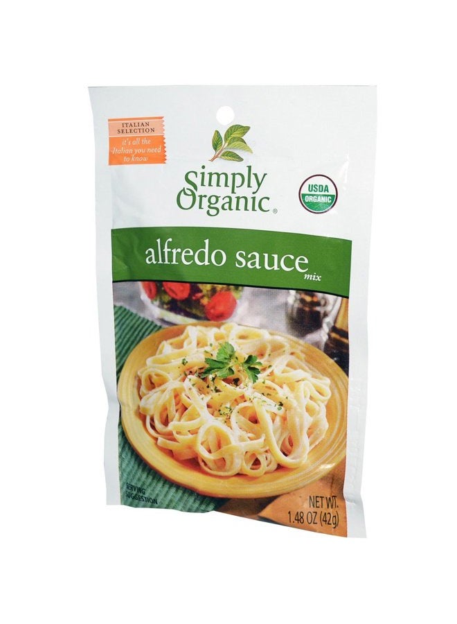 Simply Organic Alfredo Sauce Mix 1.48 Ounce (42 g) Pkg - Image 2