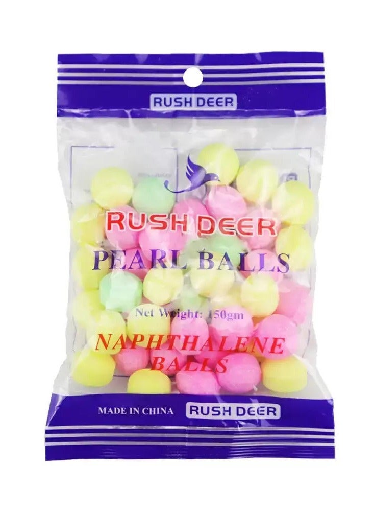 RUSH DEER كرات لؤلؤ ملونة كرات نافثالين 150 جرام - Image 1