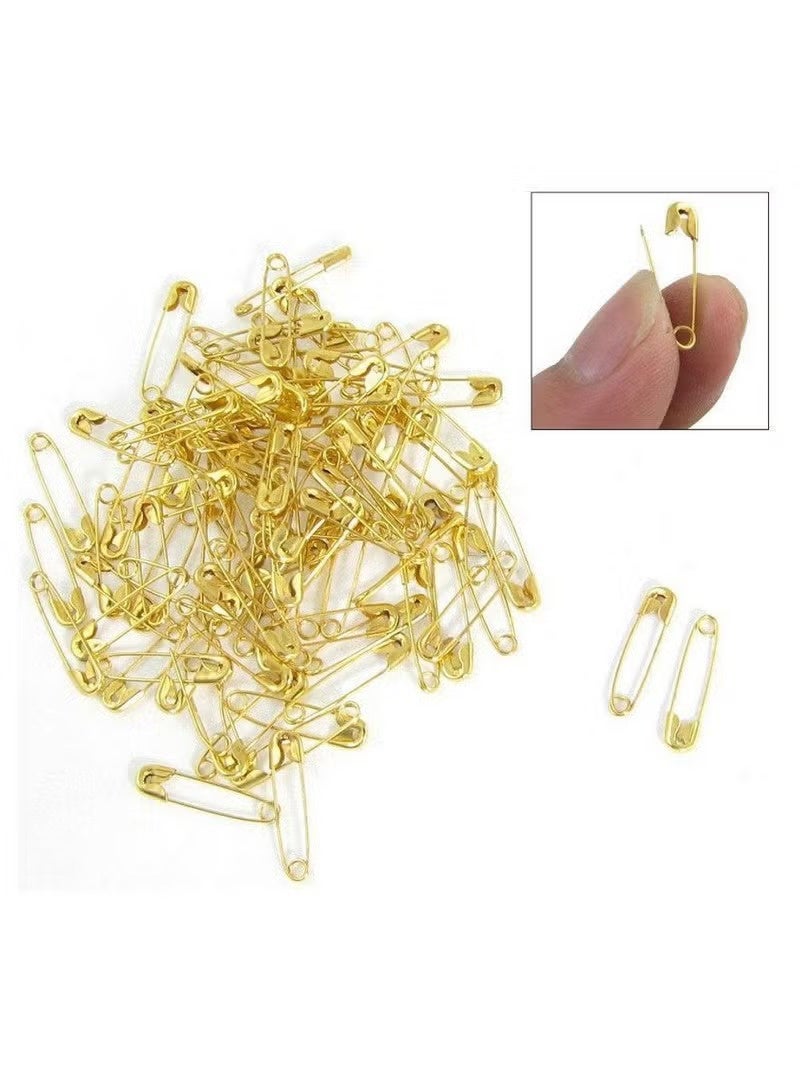 دبابيس ذهبية - صغيرة، 100 دبوس