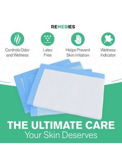 Vinnatsu S/M/L/XL Four Sizes Baby Changing Pads, Disposable Diaper Changing Pads, 5-Layer Protection Hospital Pad, Incontinence Underpads, Ventilation Waterproof Leak Proof Rapid Drying Thicken And High Absorption Seamless Changing Pad For Kids Adults Elderly  - Image 4