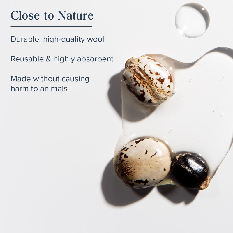 HERITAGE STORE Wool Flannel for Castor Oil Pack, Reusable & Highly Absorbent, Creates a Soothing Heat Compress for Abdomen, Joints & Other Areas, Cruelty Free, 12 x 27 in - Image 4