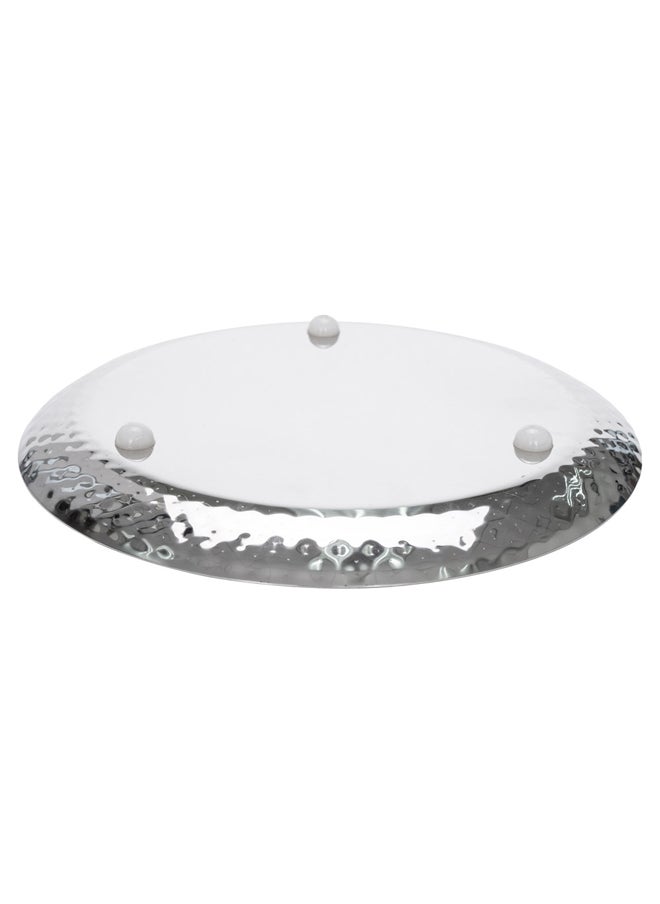 AL SANIDI Stainless Steel bowel, Silver, Size 26.7 Cm  - Image 3
