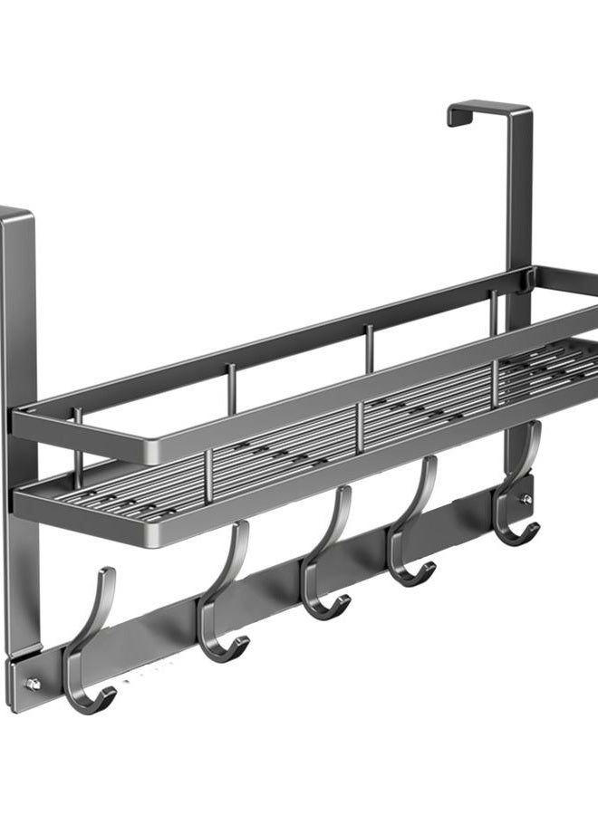 LIZWETEC Over Door Organizer Storage - Separable Door Organizer Hanging withStorage - separate door organizer hanging with for bedroom for kitchen and bathroom - Image 1