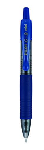 Pilot, G2 Mini Premium Rolling Ball Gel Pens, Fine Point 0.7mm, Blue, Pack of 12 - Image 3