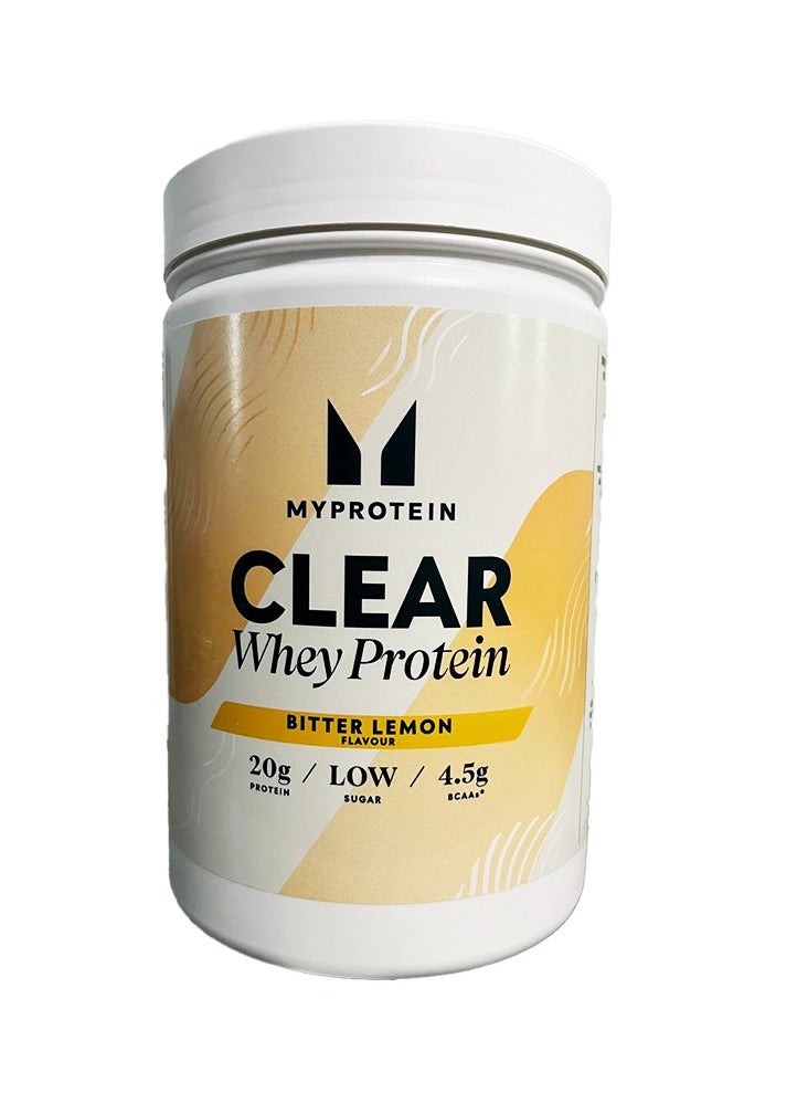 Myprotein Clear Whey Isolate Bitter Lemon 885g 35 Servings 